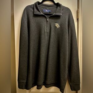 UCF (University of Central Florida) Vineyard Vines brand quarter-zip pullover